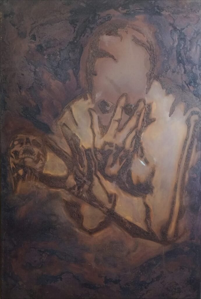 Cuerpos ausentes Metal Oxidado 118 x 77 cm Bogotá 2026